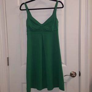 Worn once! Green empire waist mini dress